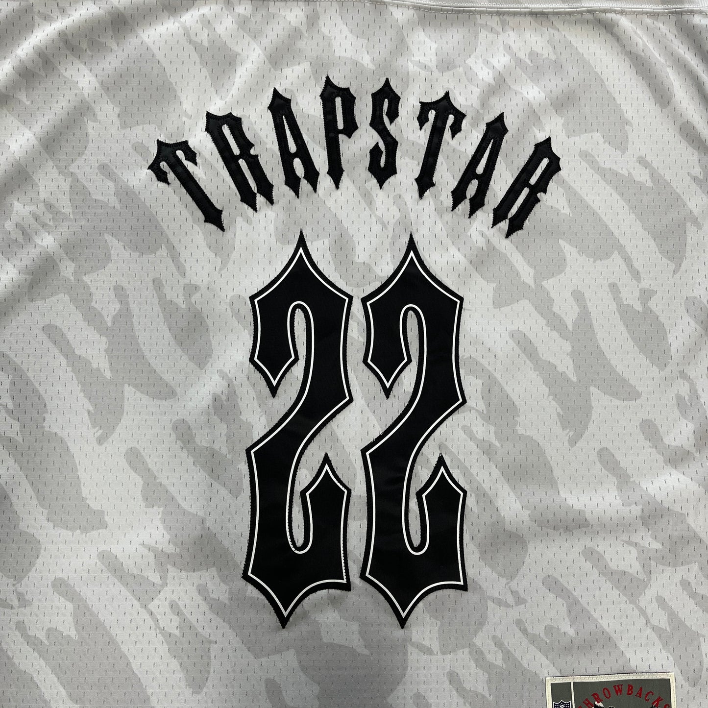 Trapstar football jerset white - CopDripStar