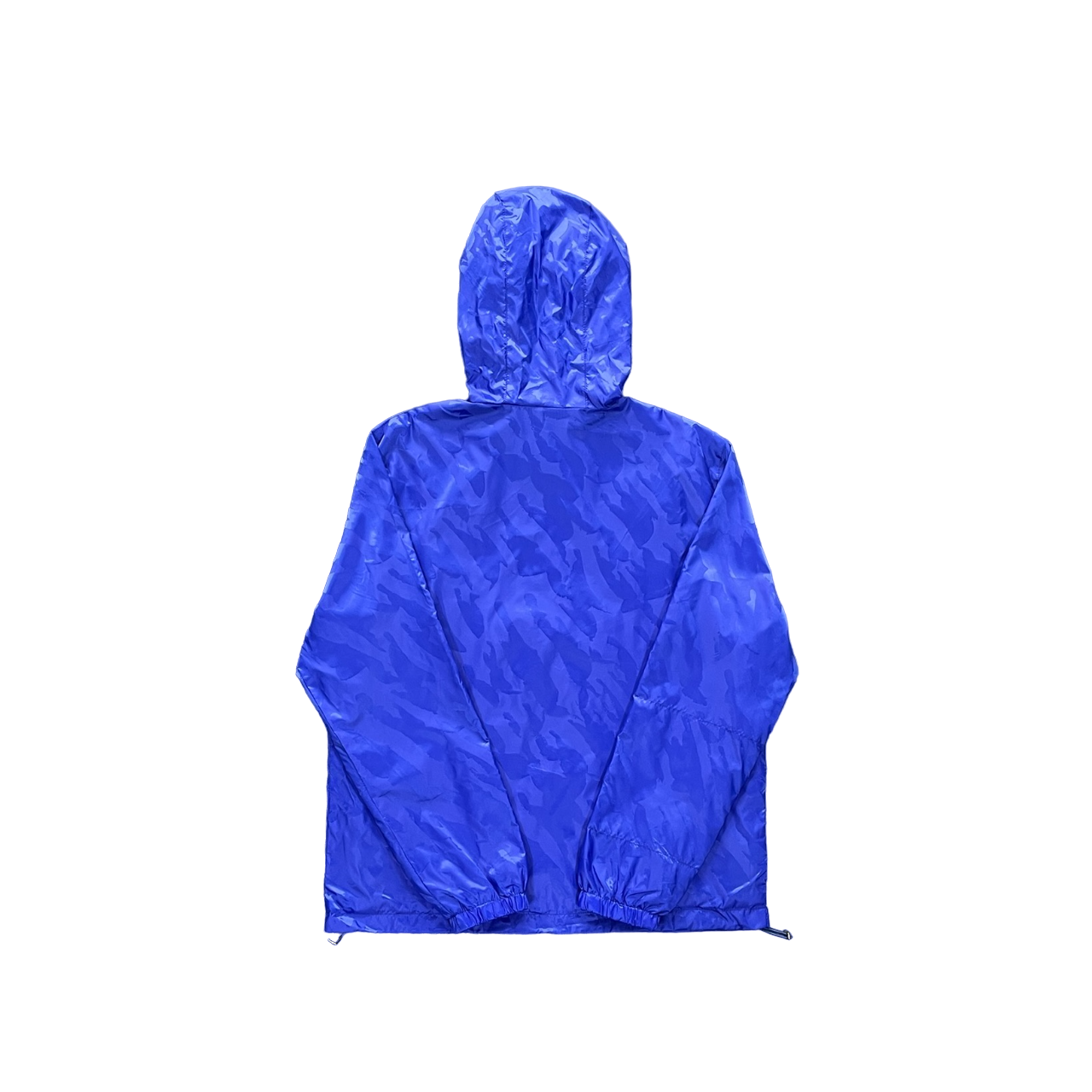 Trapstar jacquard windbreaker blue and black