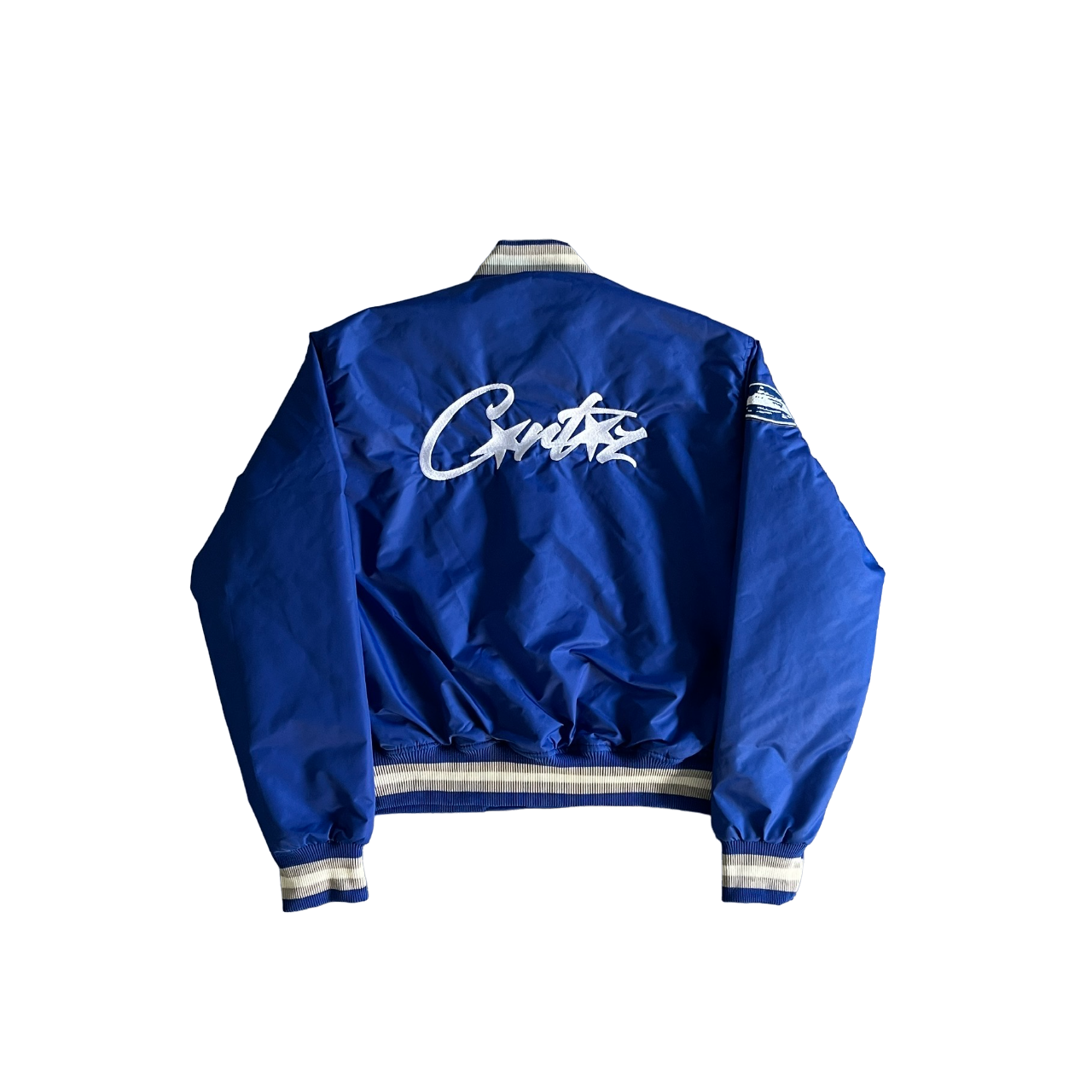 Corteiz blue stadium jacket - CopDripStar