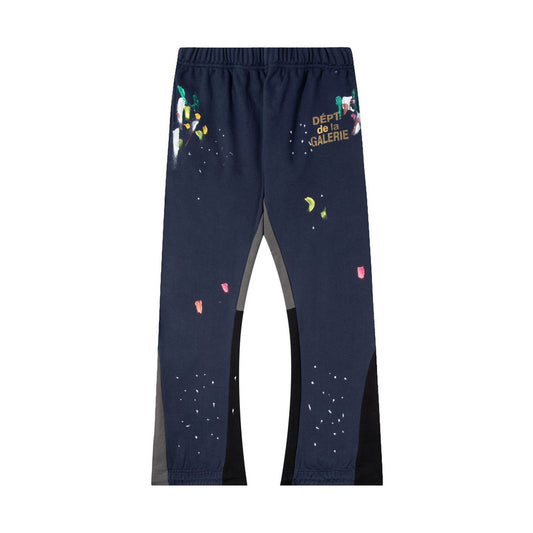 ''Dept de la Galerie'' sweatpants blue navy