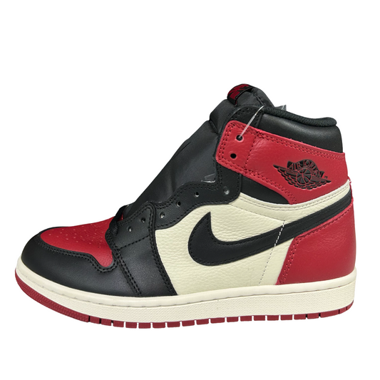 Jordan 1 High Black and red toe