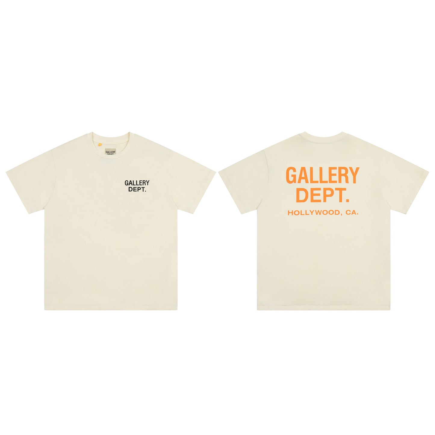 Gallery Dept OG tee cream/orange