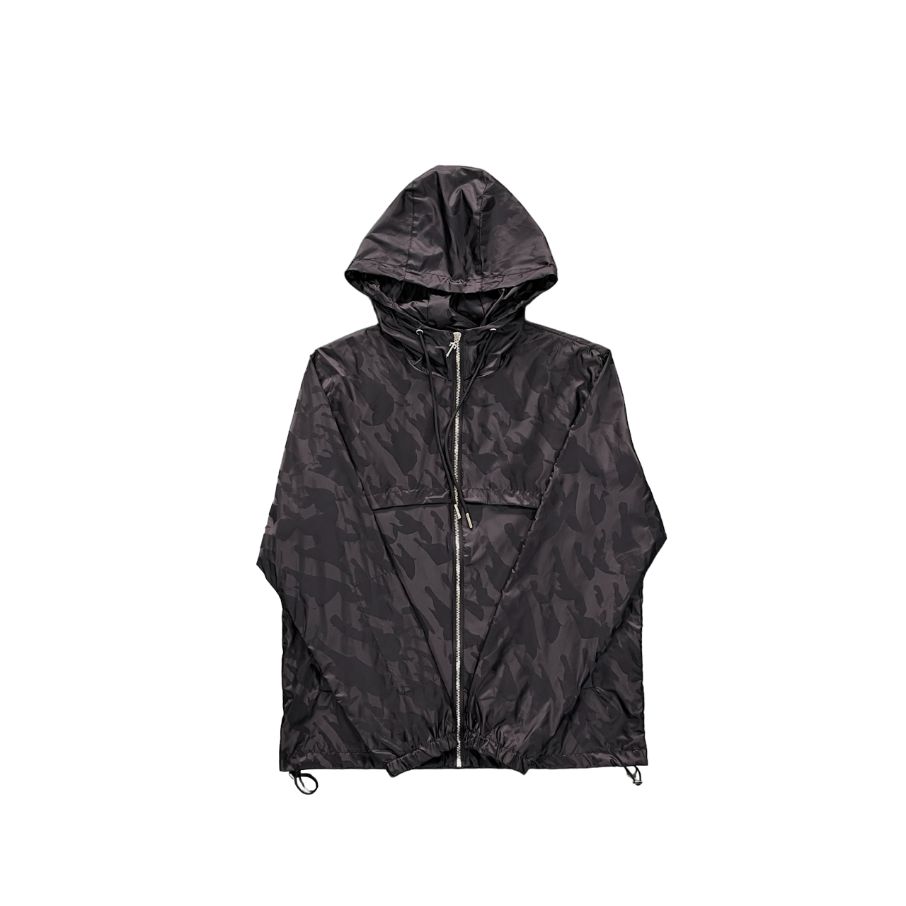 Trapstar jacquard windbreaker blue and black