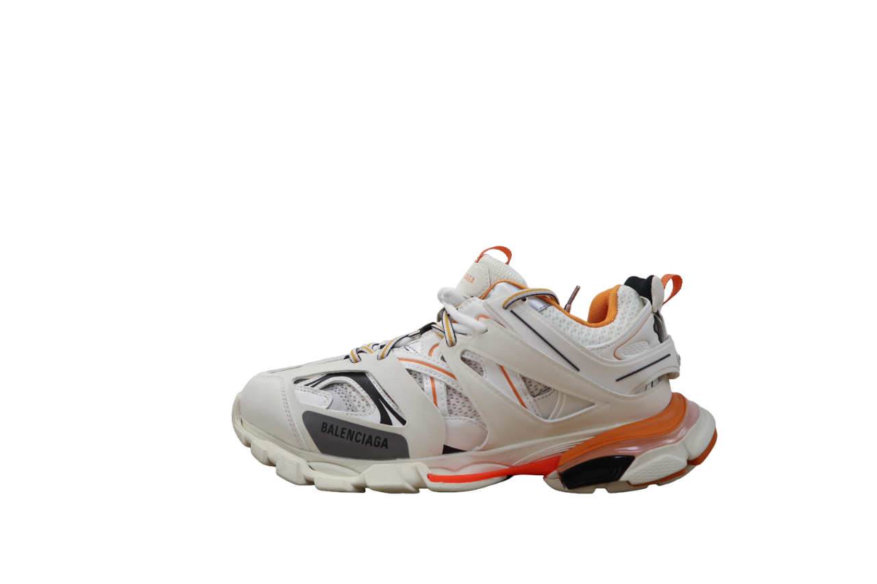 Track white/orange