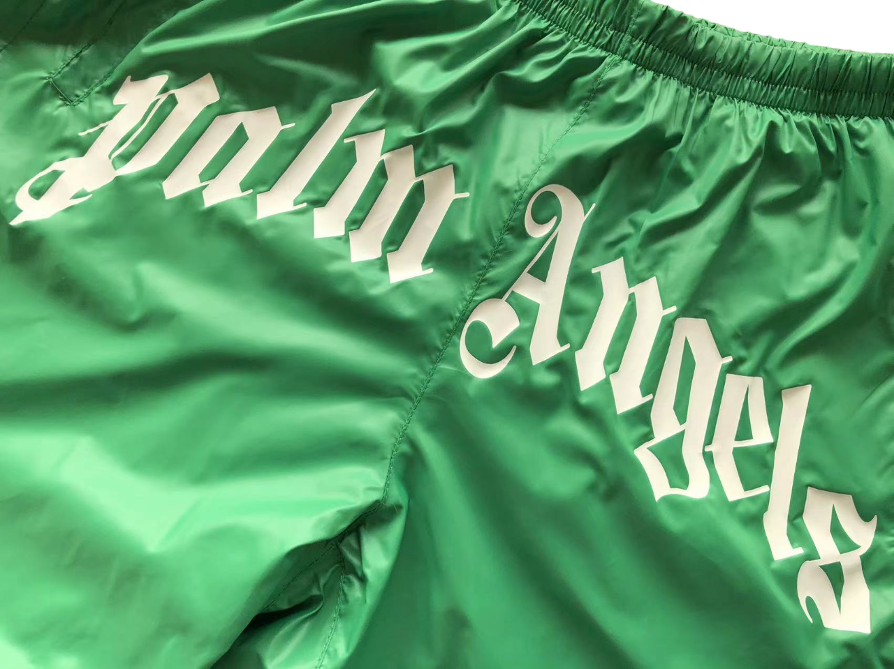 Palm Angels green short