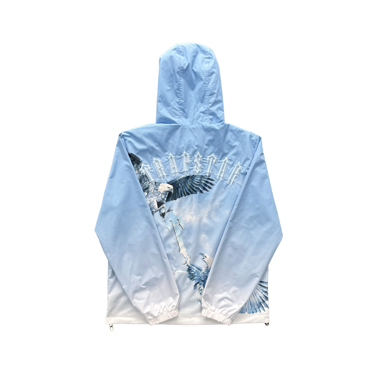 Trapstar windbreaker ice blue