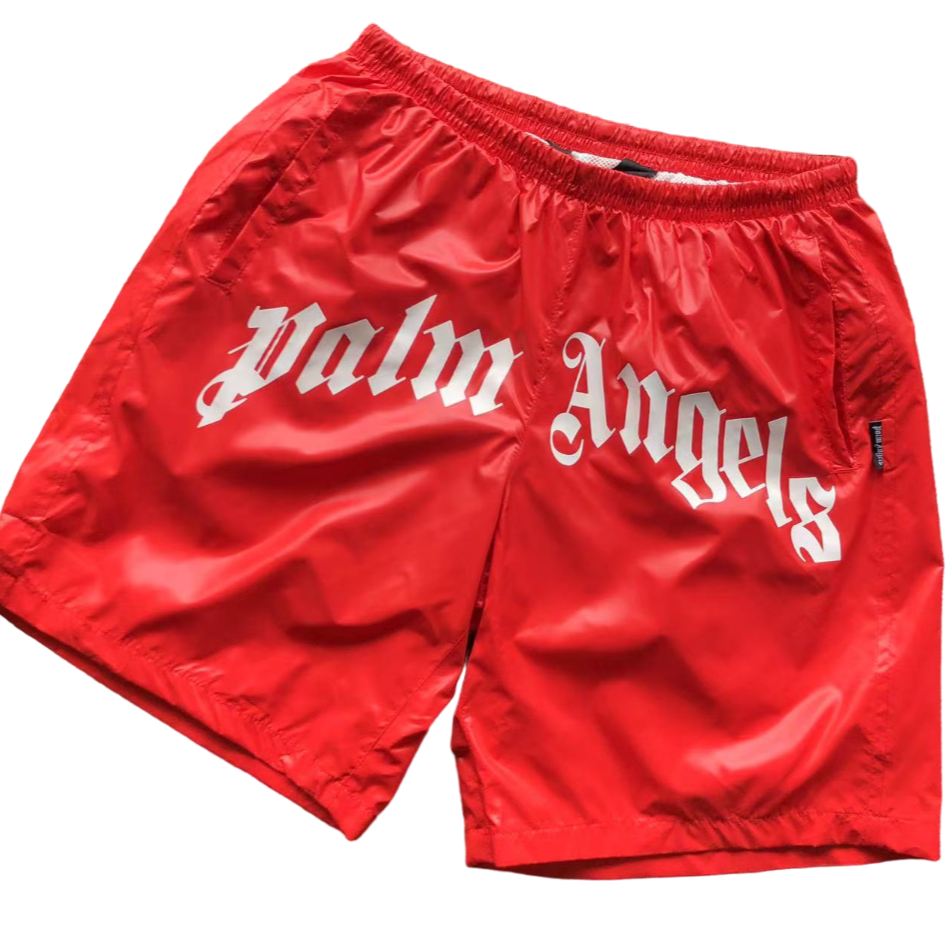 Palm Angels red short