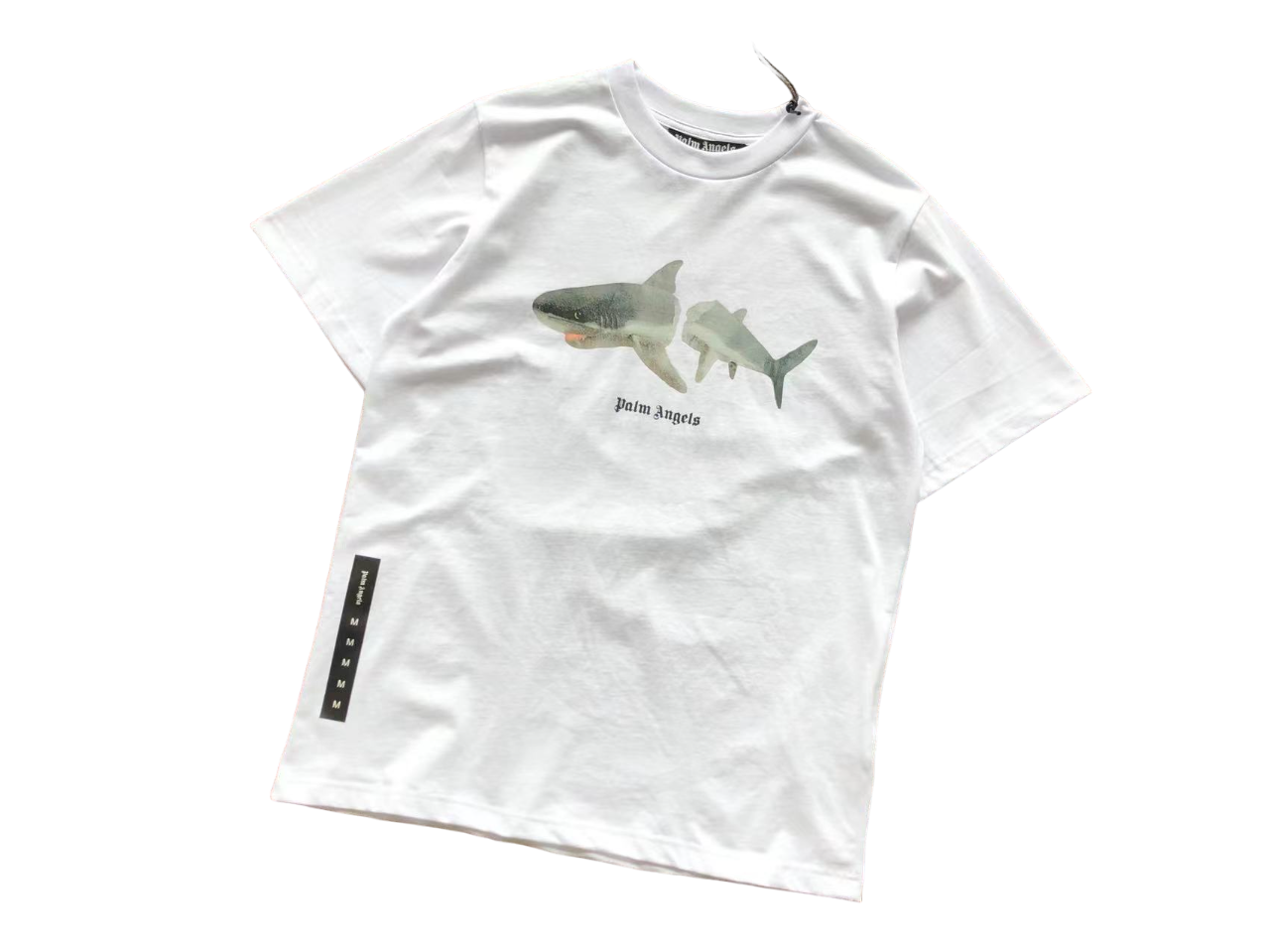 Palm Angels shark white