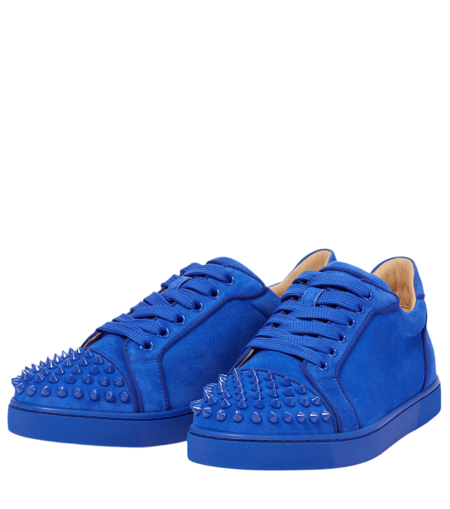 Louis Junior Spikes in suede blue