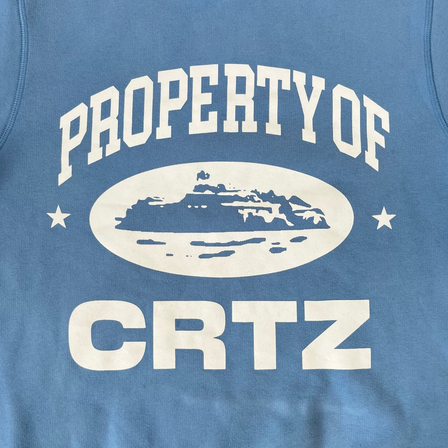 Crtz baby blue crewneck