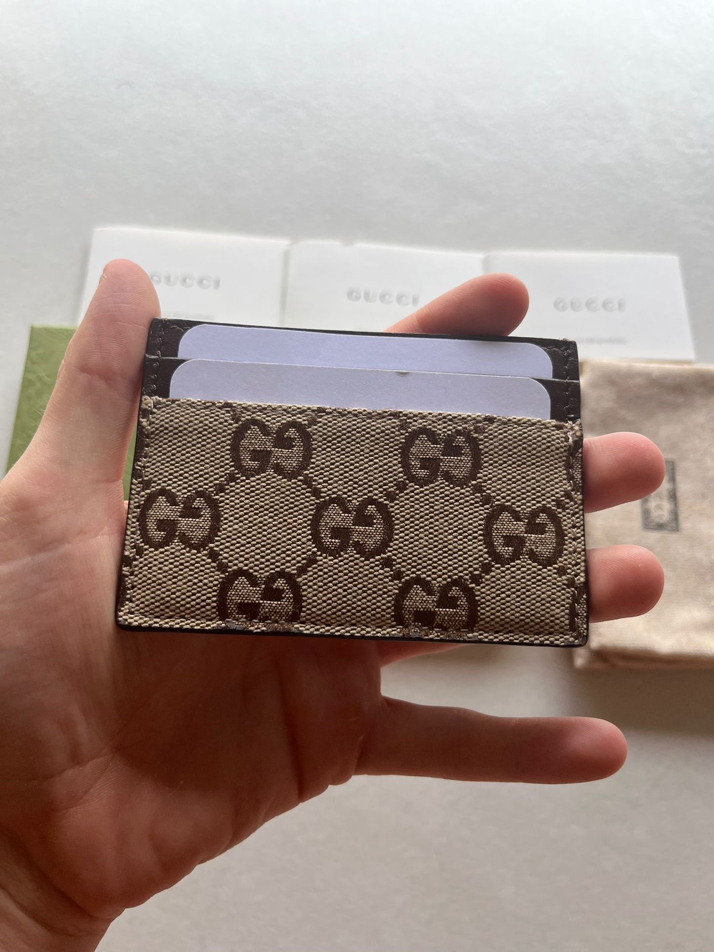Portacarte Gucci full set