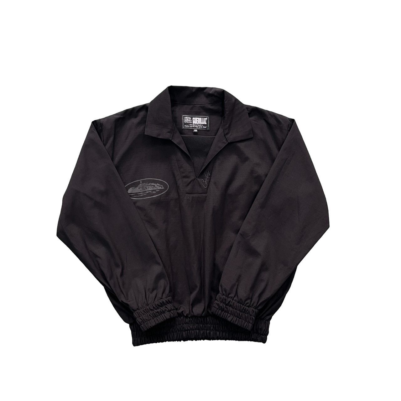 Corteiz jacket triple black - CopDripStar