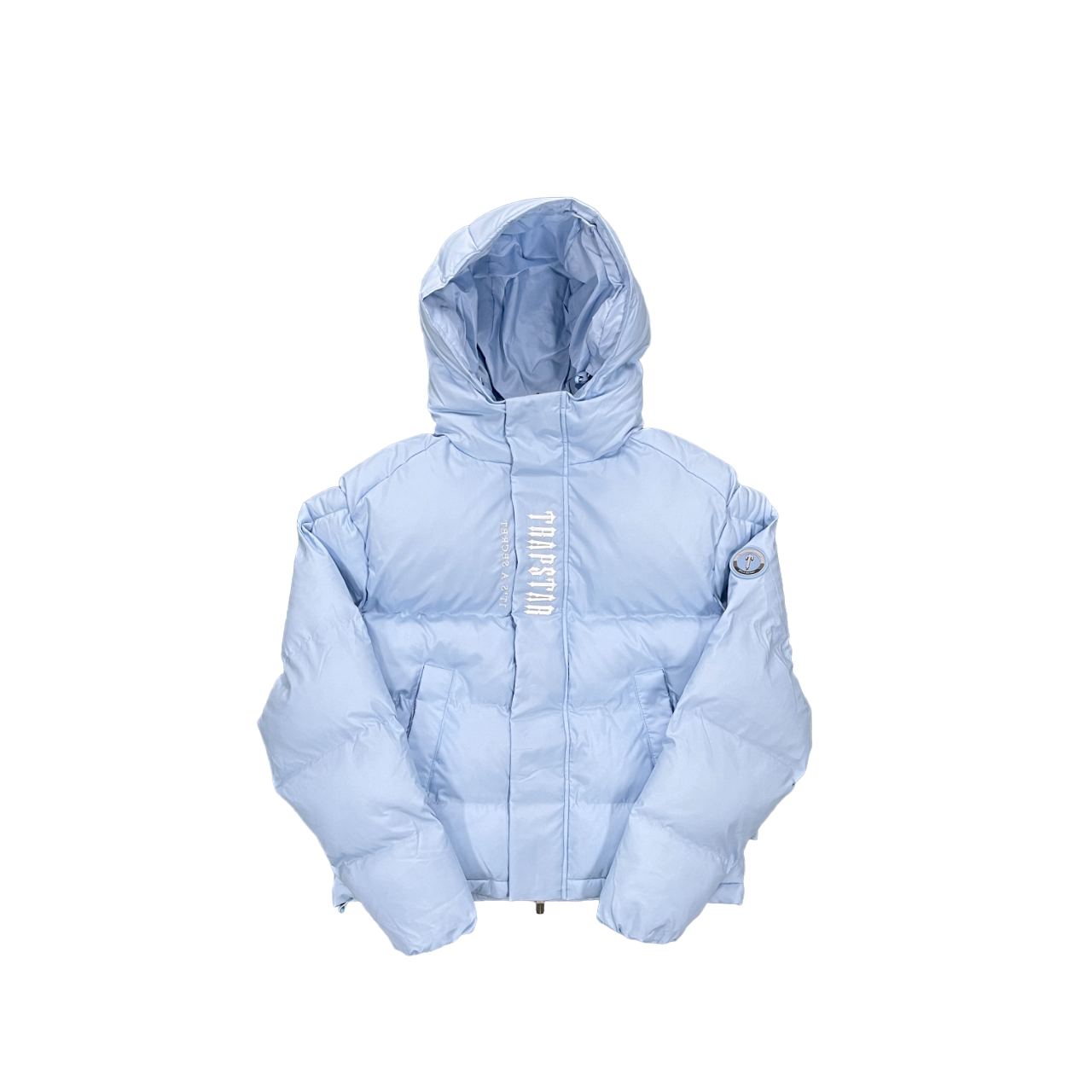 Trapstar puffer ice blue - CopDripStar