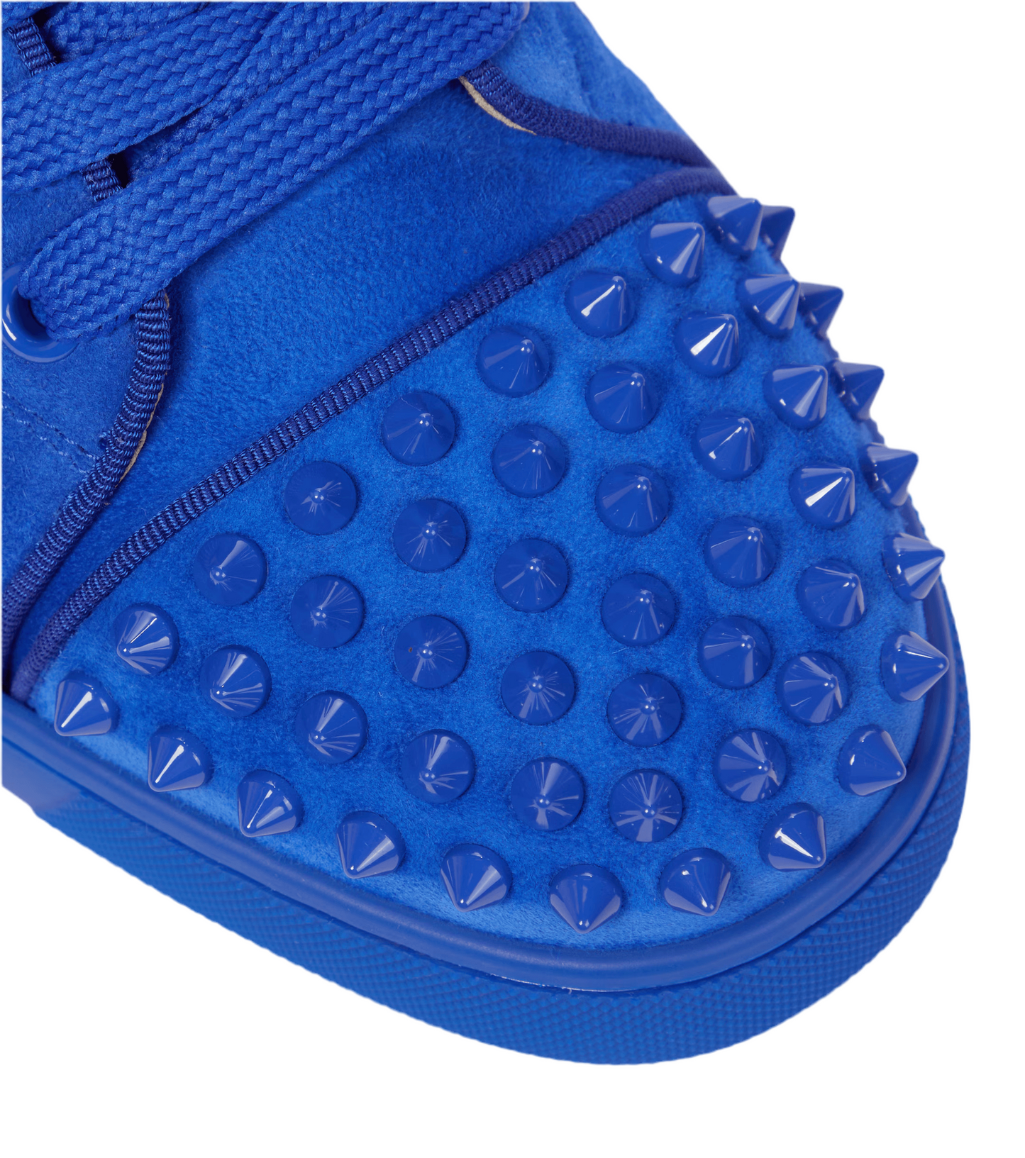 Louis Junior Spikes in suede blue