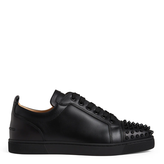 Louis Junior Spikes in leather black