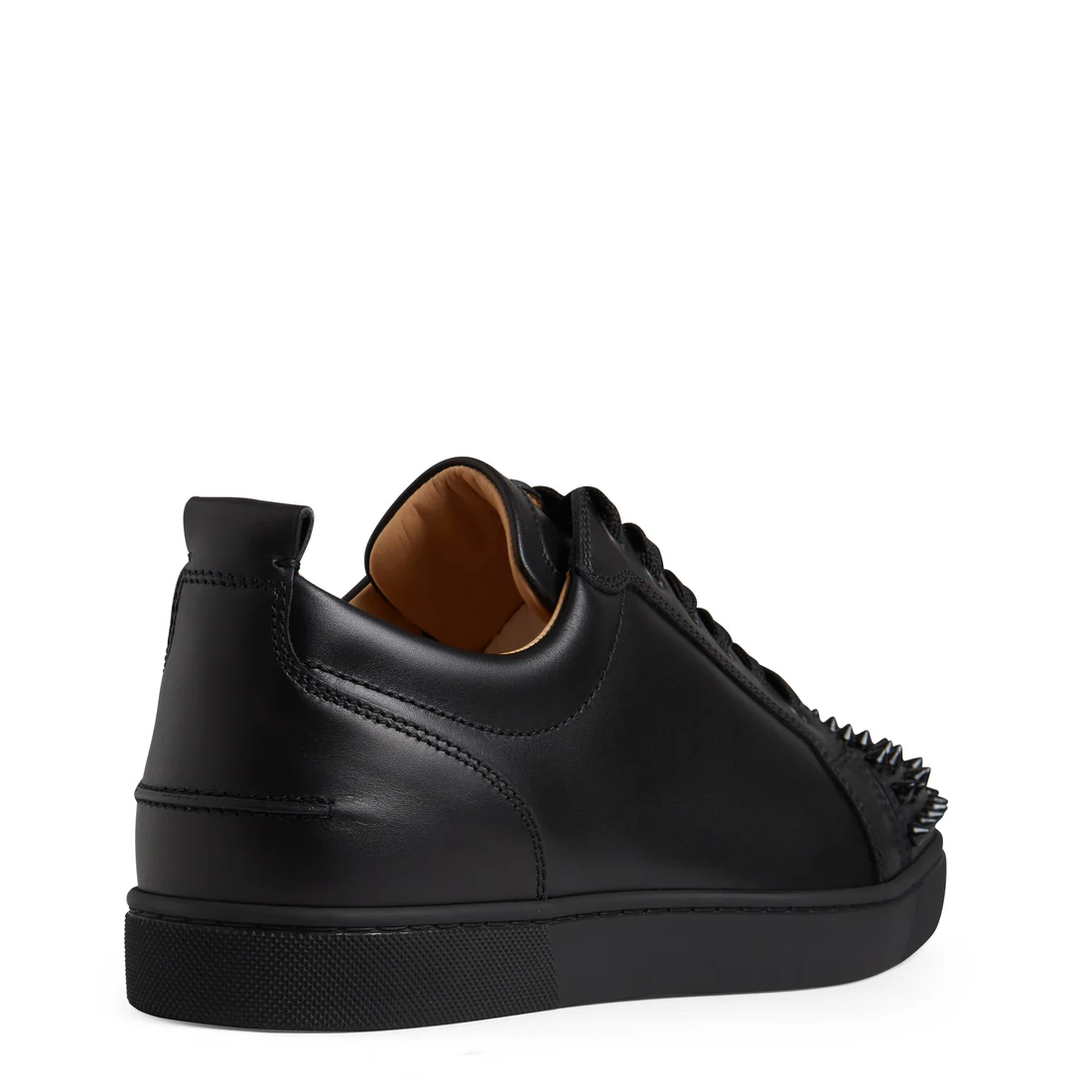 Louis Junior Spikes in leather black