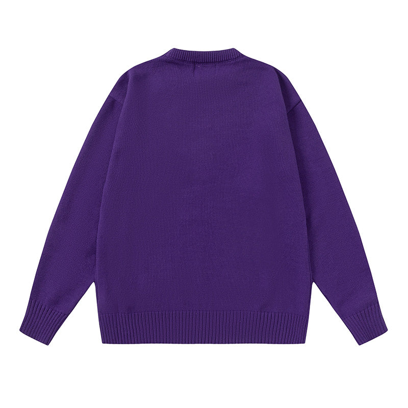 Purple sweater