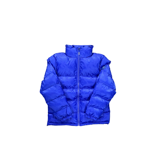 Trapstar puffer jacquard blue - CopDripStar