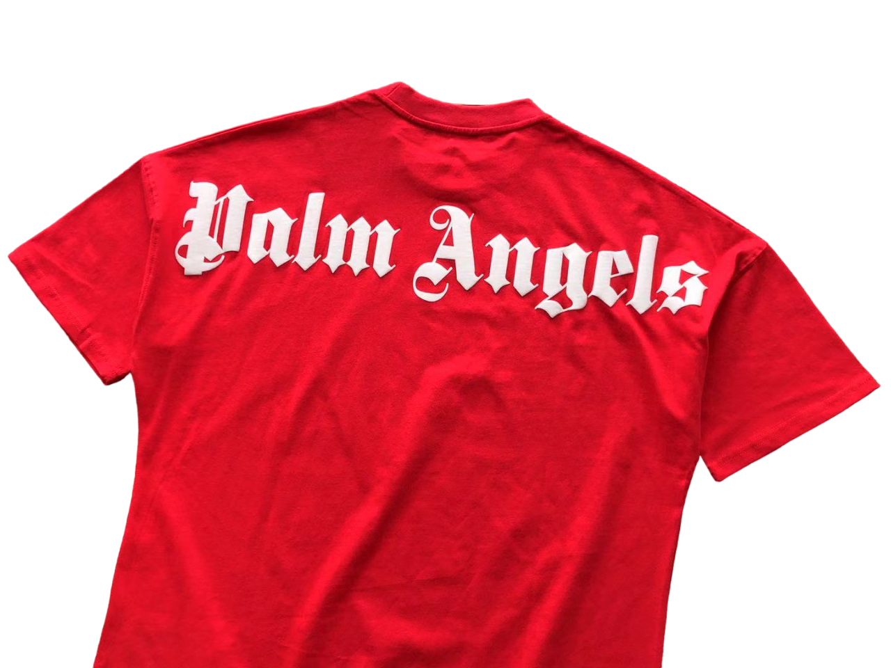 Palm Angels red back logo