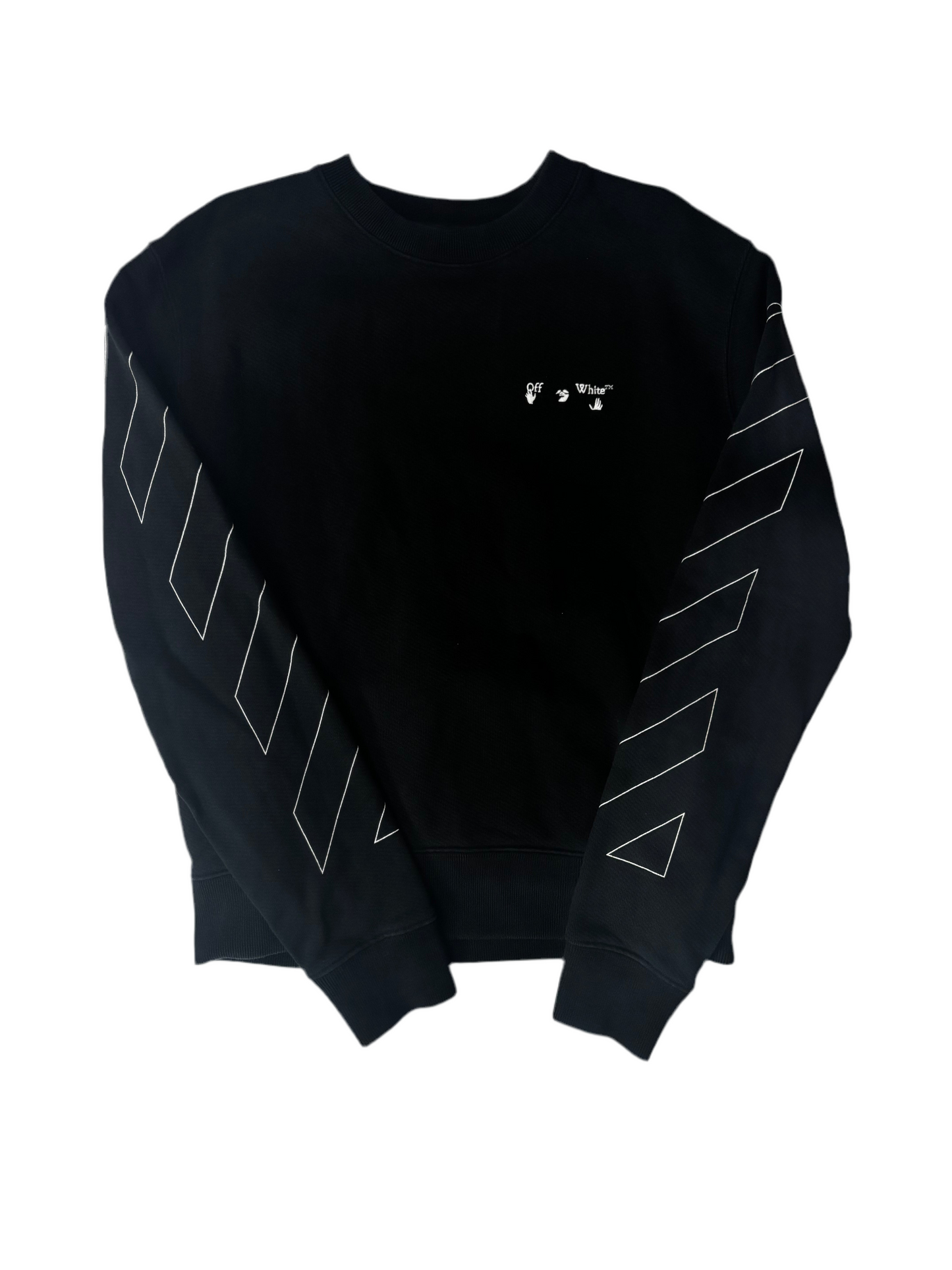 Felpa Off-White-Size S-Nera-Condizioni 9/10