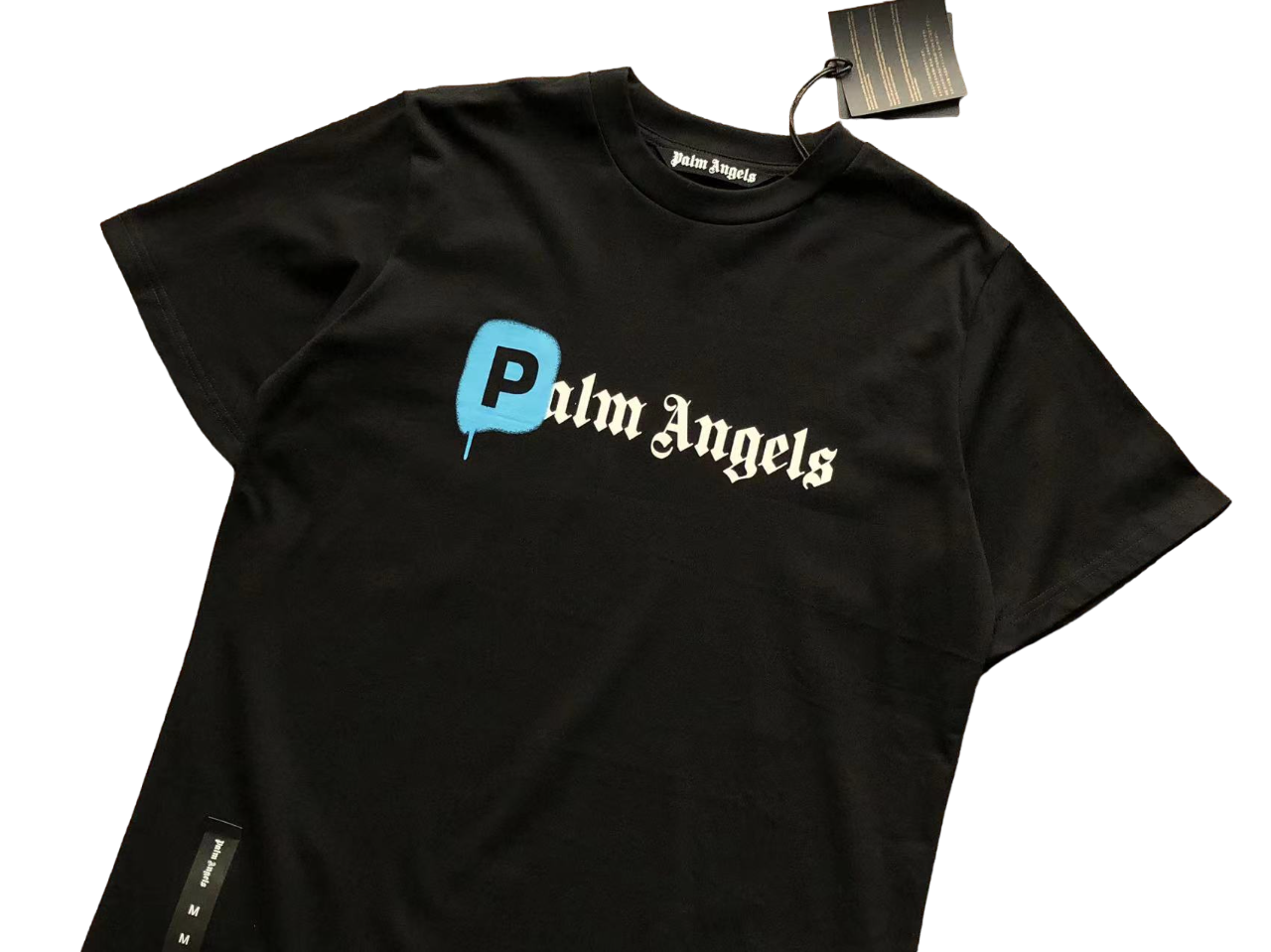 Palm Angels Pushin p black