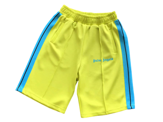 Palm Angels yellow/blue short