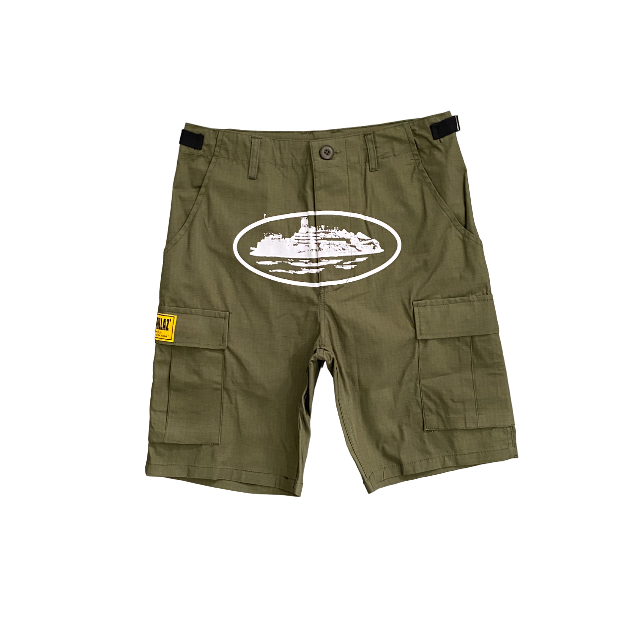 cargo shorts corteiz brown/white - CopDripStar