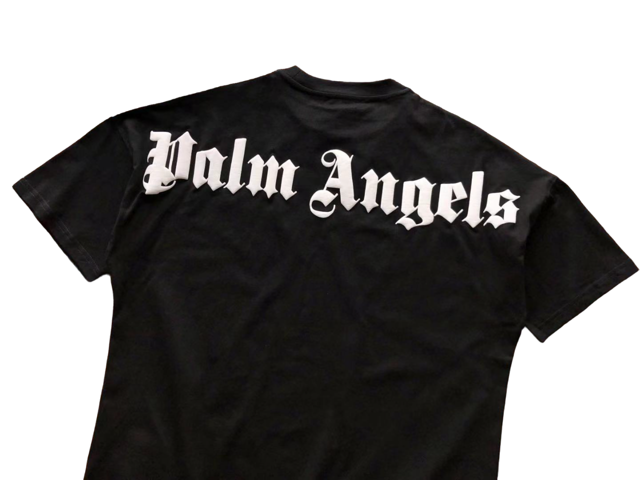 Palm Angels black back logo