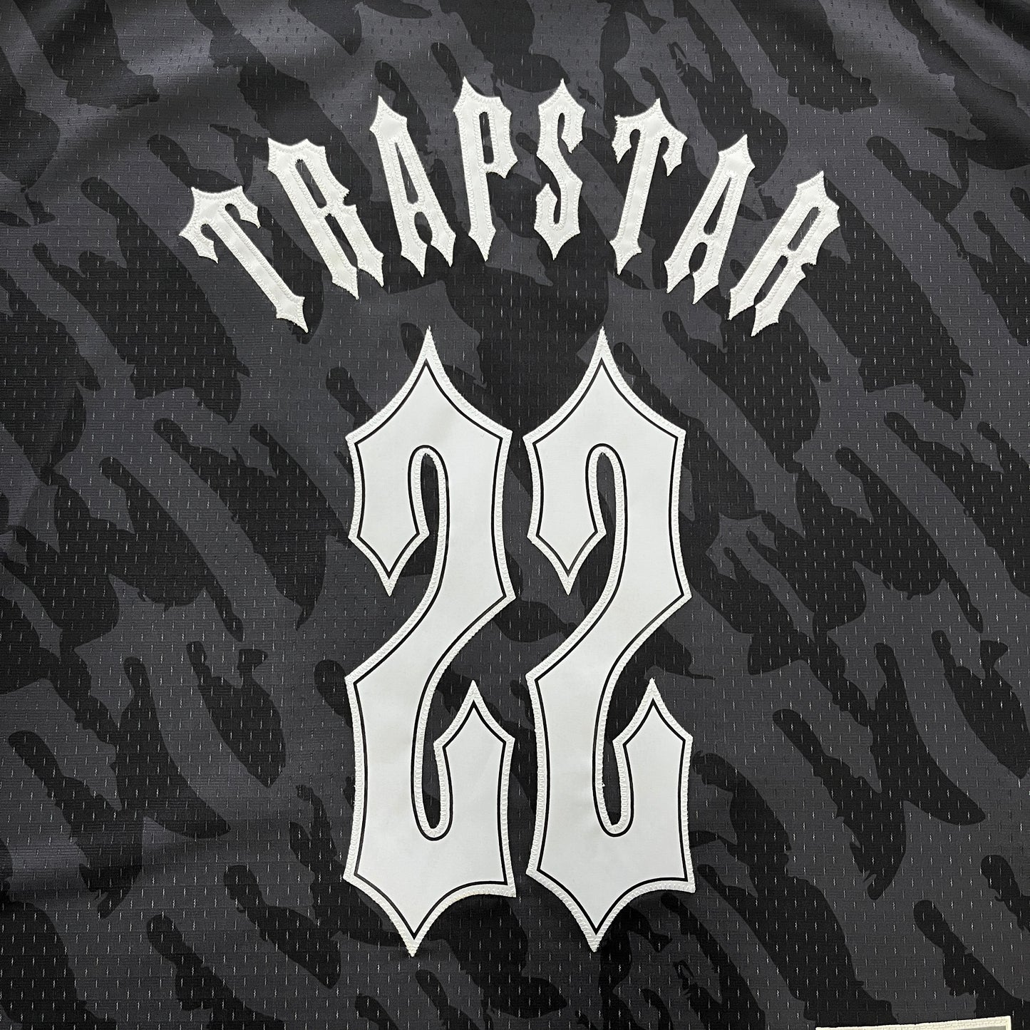 Trapstar football jerset black - CopDripStar