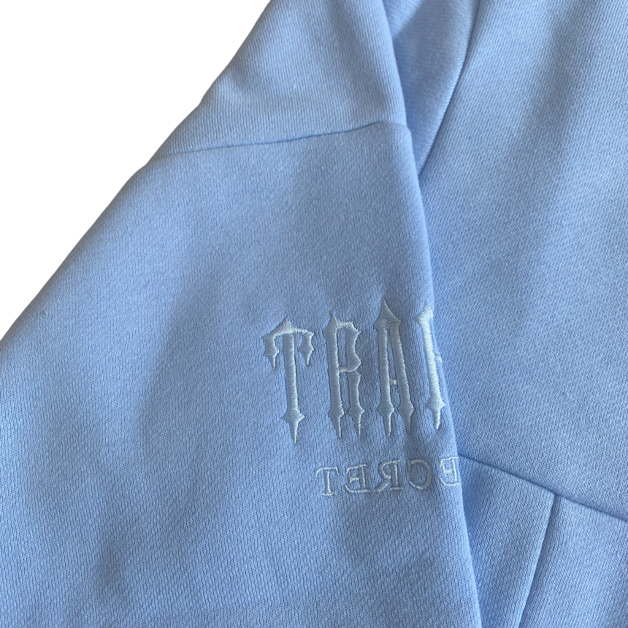 Trapstar blue patch hooded tracksuit - CopDripStar