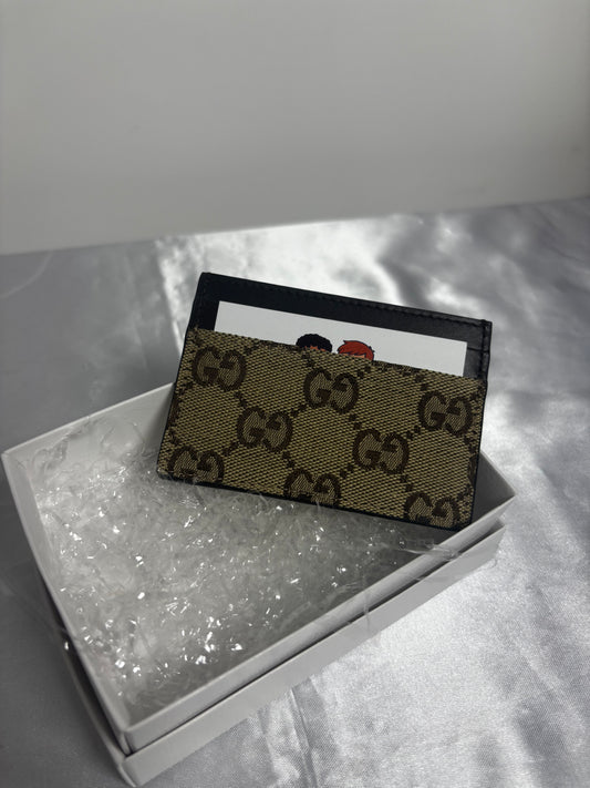 Portacarte Gucci classic brown