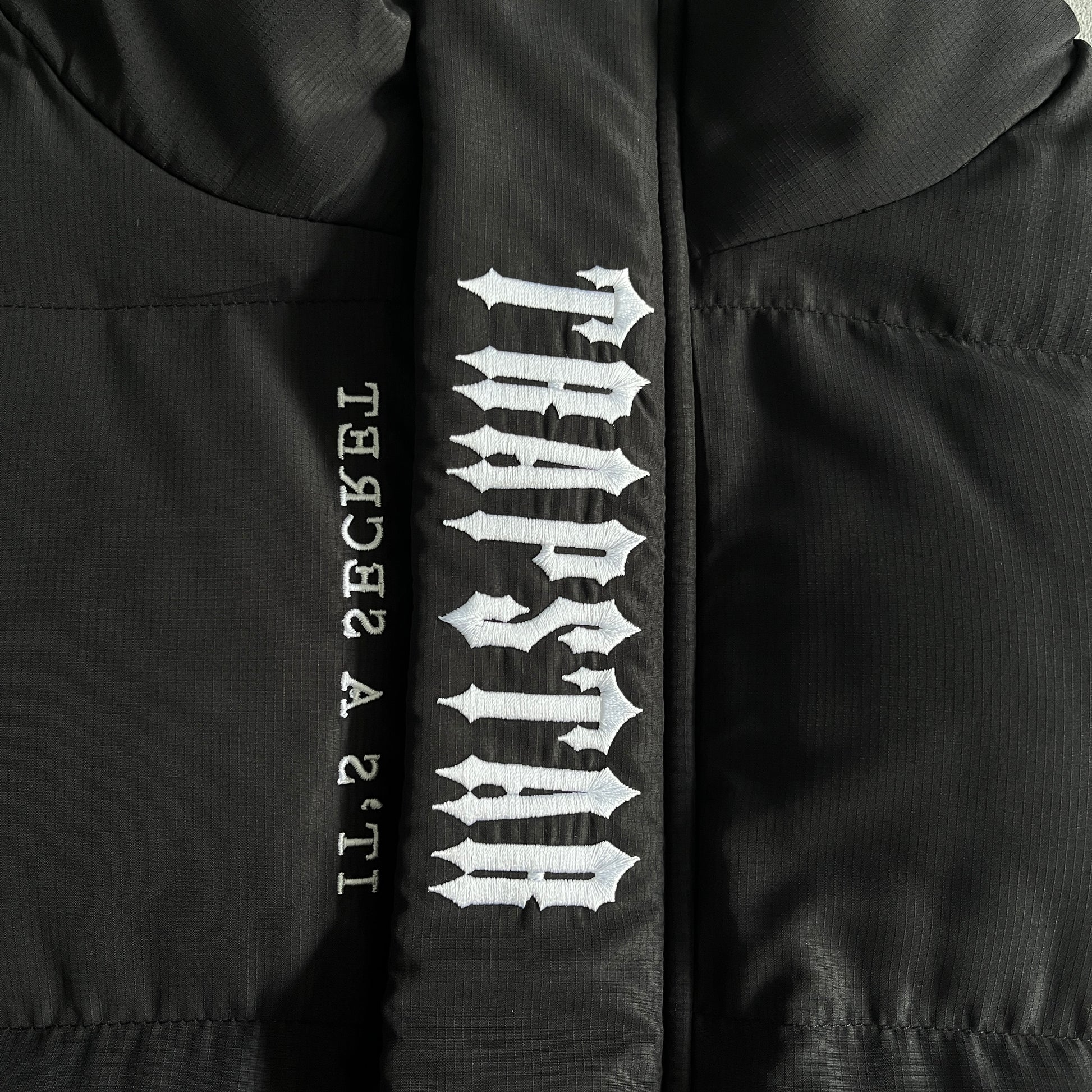 Trapstar gilet black/white - CopDripStar