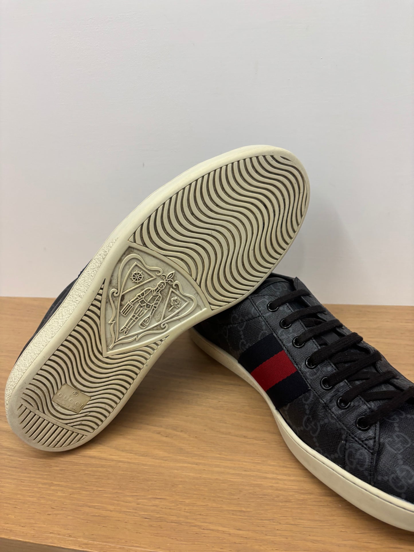 Gucci ace-Size 10,5(44,5IT)-Condizioni 7,5/10