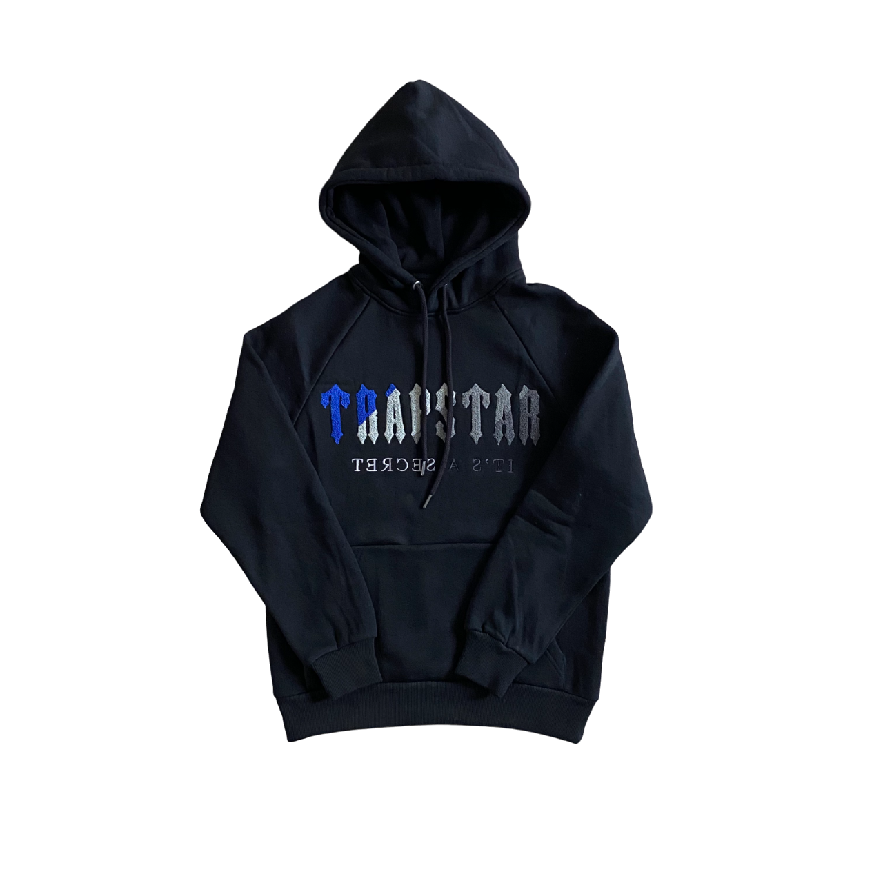 Trapstar tracksuit chenille decoded black and grey - CopDripStar