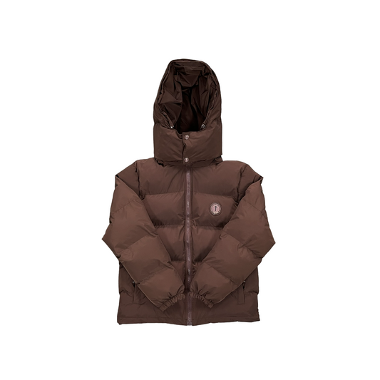 Trapstar puffer jacket brown