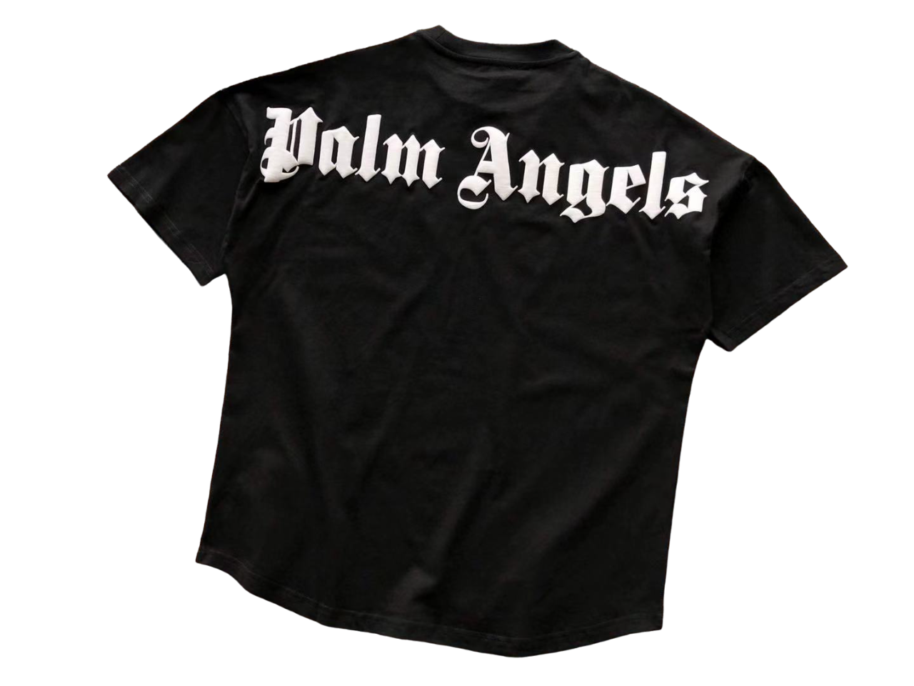 Palm Angels black back logo