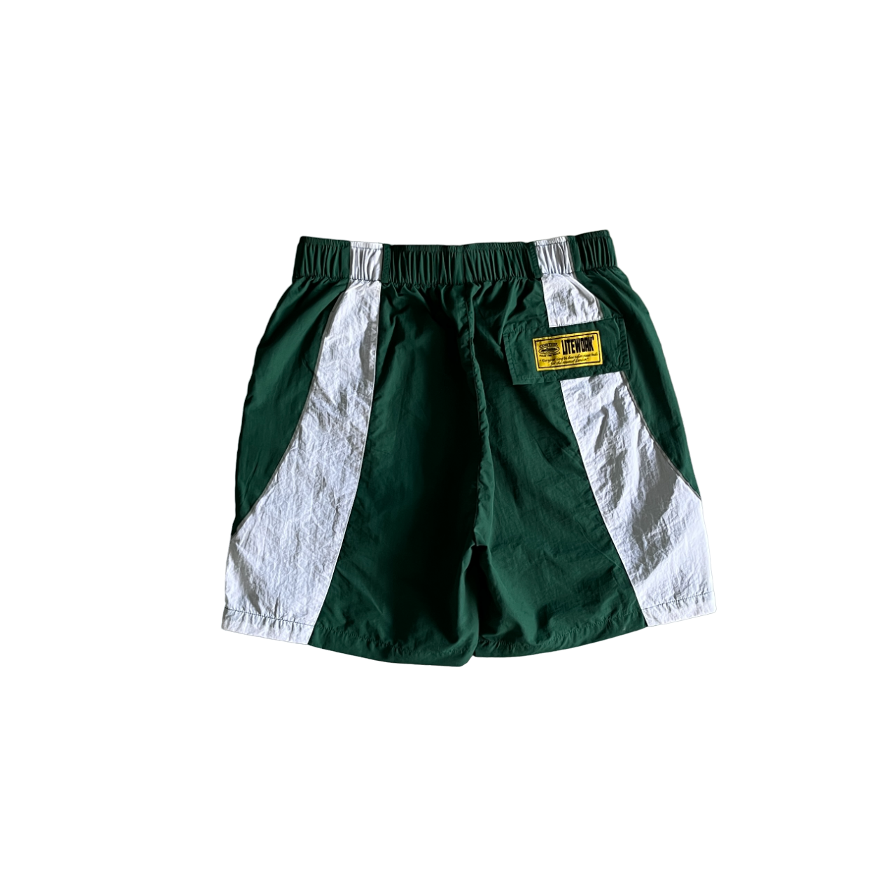 corteiz shorts alcatraz sun & rain green - CopDripStar