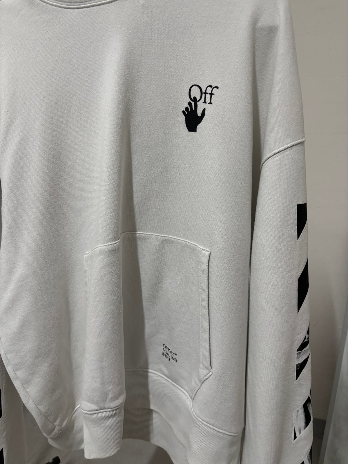 Felpa Off-White-Size L-Condizioni 8/10