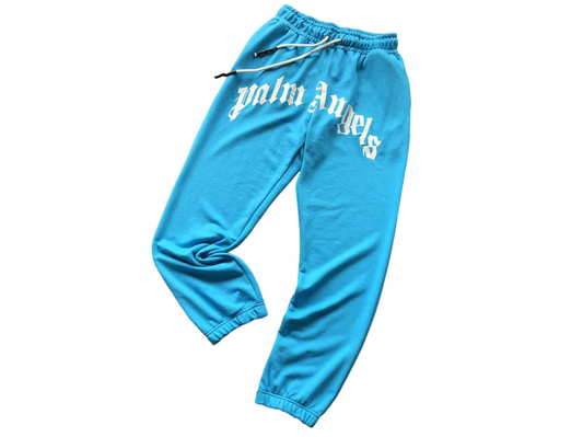 Palm Angels blue track pant