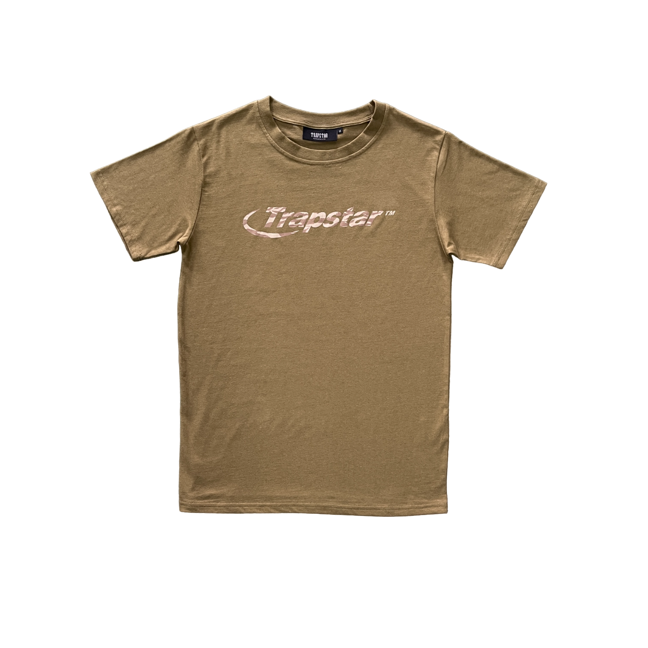 Trapstar t-shirt tiger camo tee brown - CopDripStar