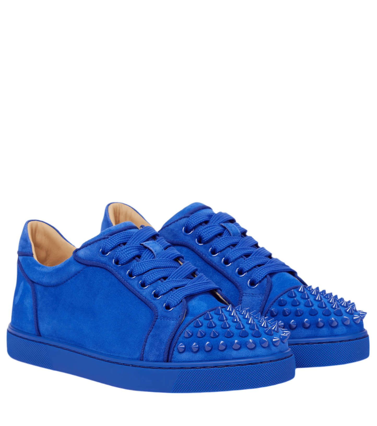 Louis Junior Spikes in suede blue