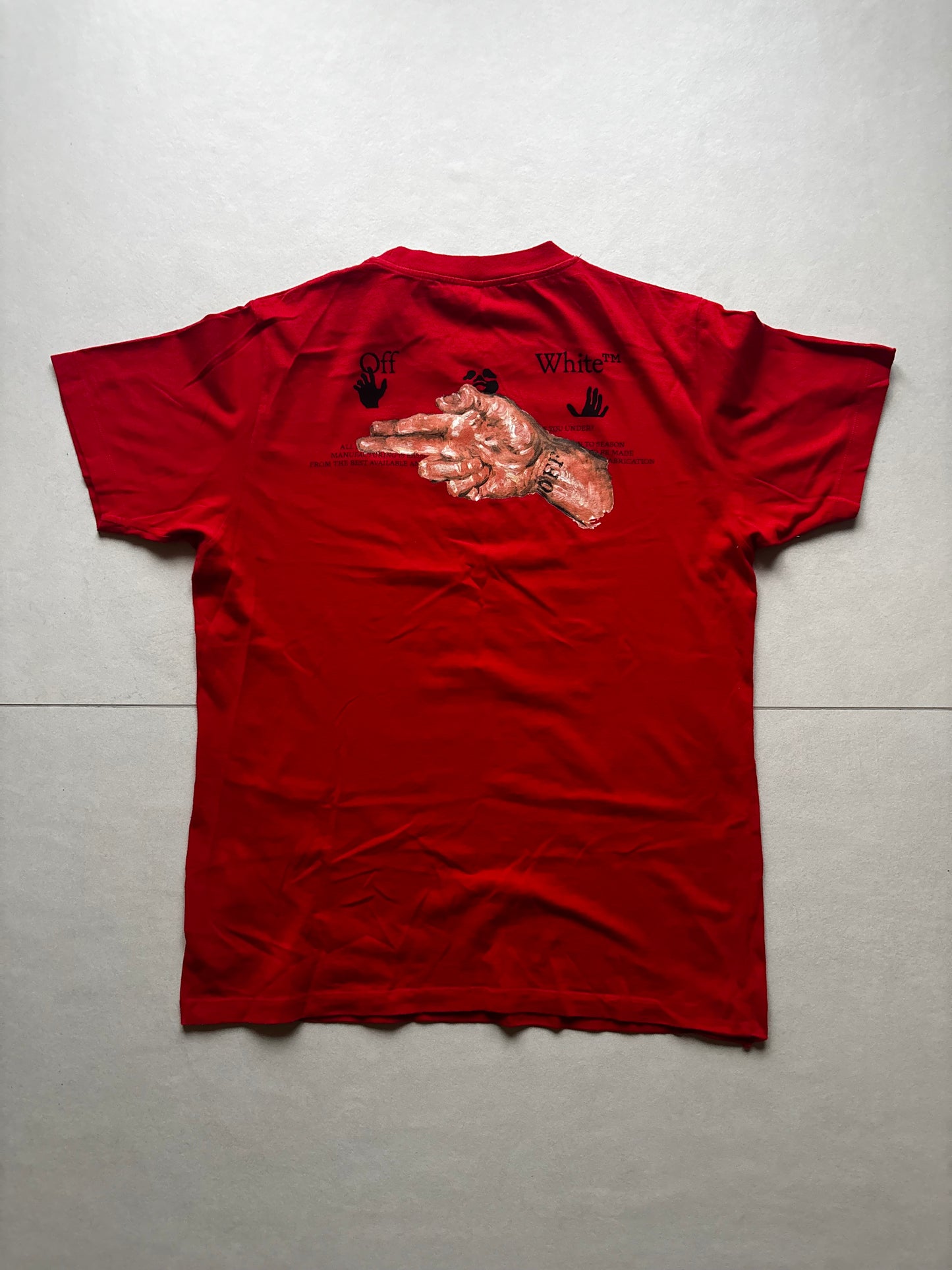 T-Shirt Off-White-Size L-Condizioni 9/10