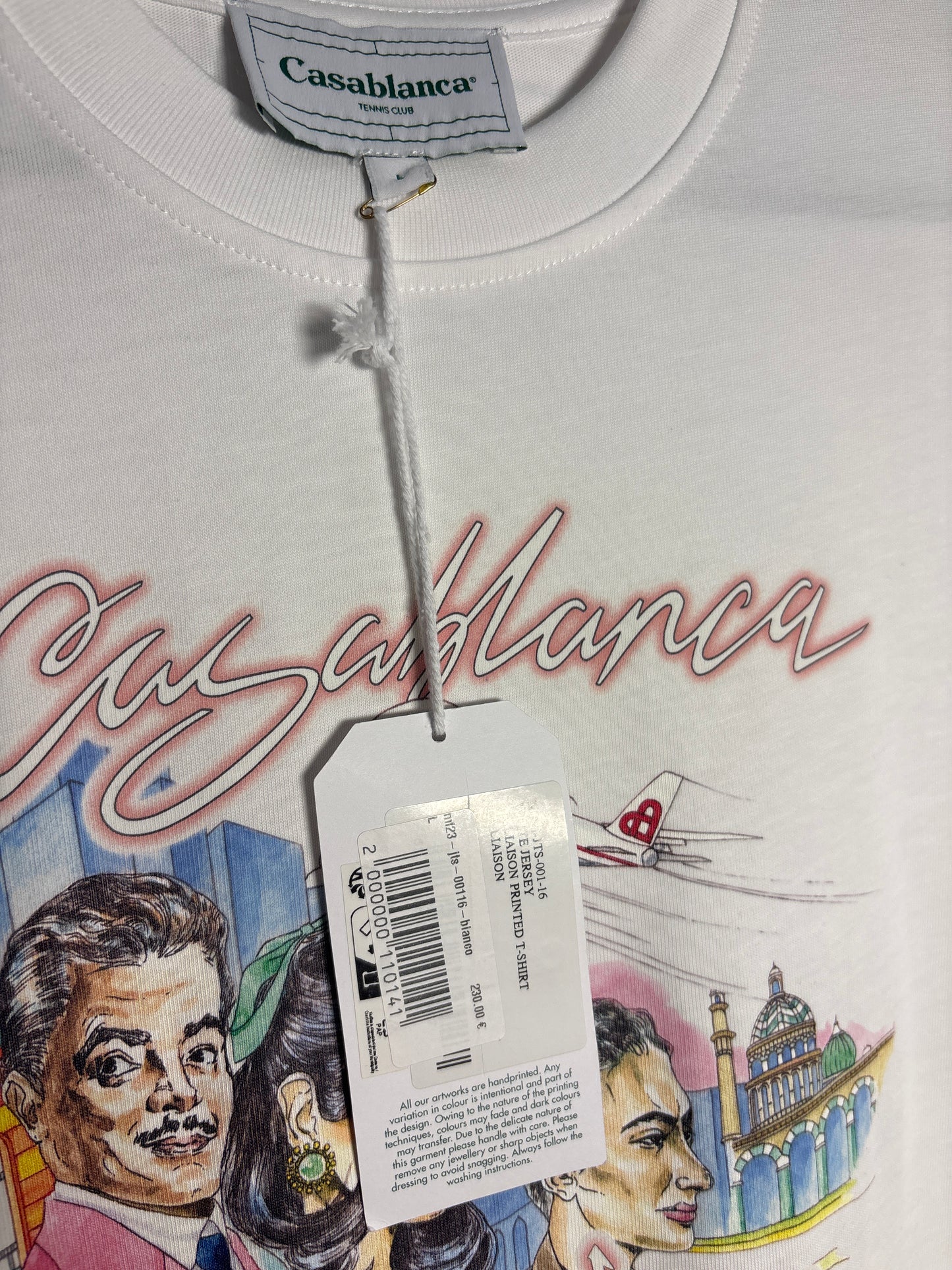 T-Shirt Casablanca-Size L-Nuova