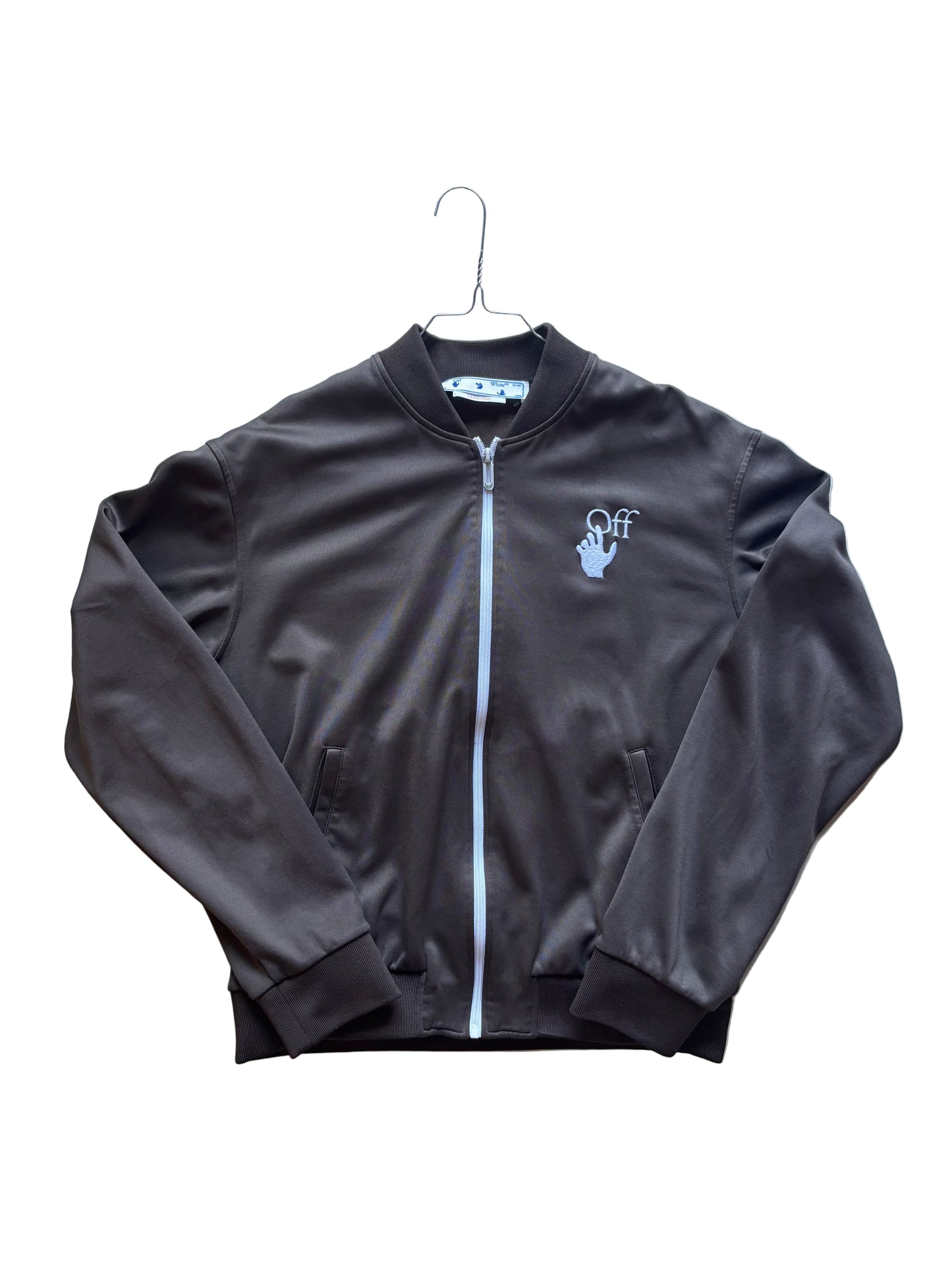 Felpa zip Off-White-Size XL-Condizioni 8,5/10