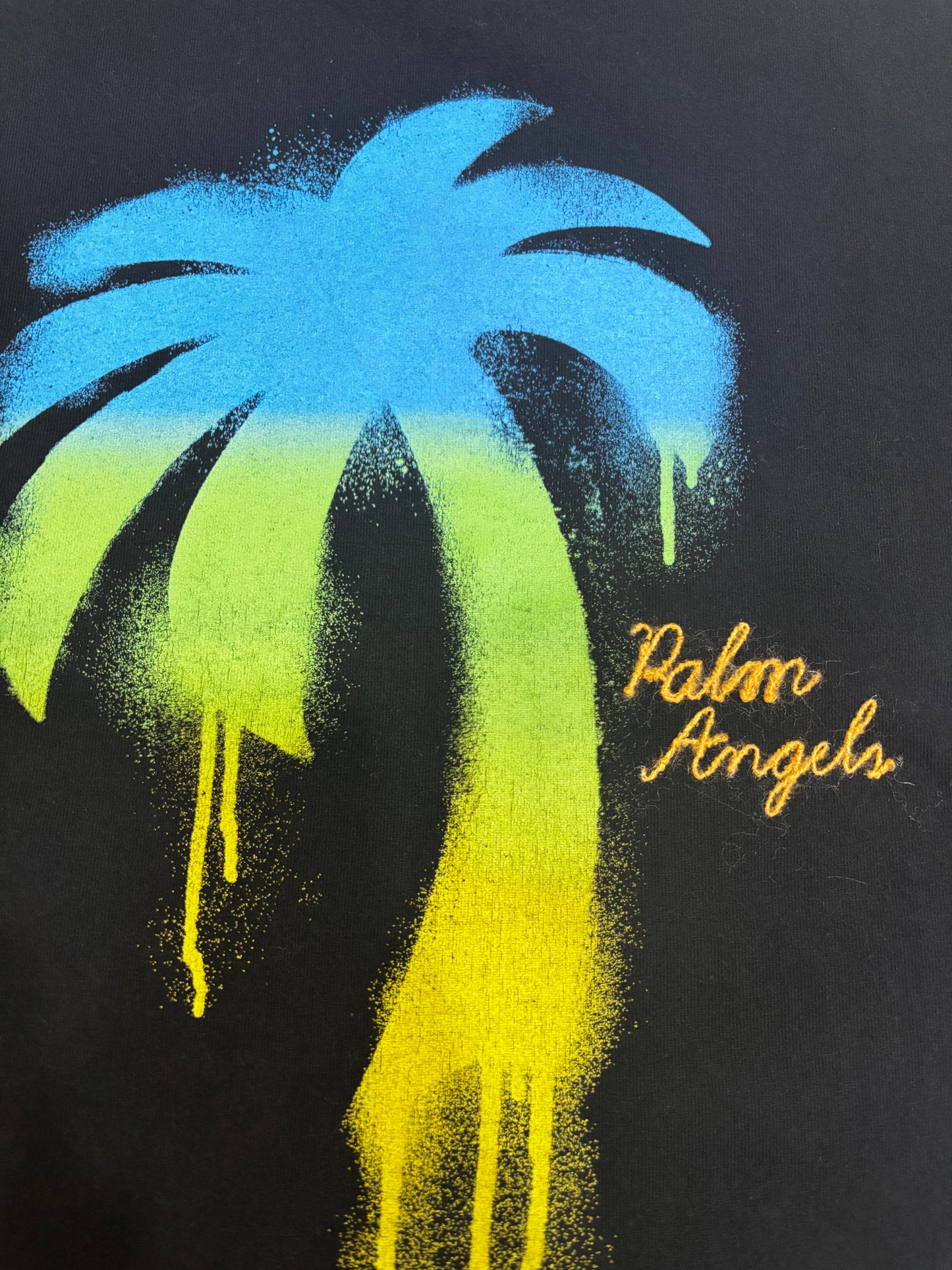 Palm Angels T-Shirt-Size M-Condition 9/10