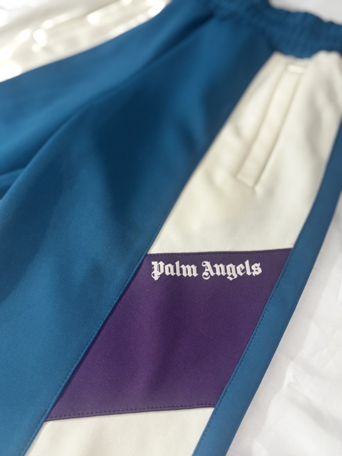 Palm Angels Tracksuit Pants-Size XS-Blue/Purple-Condition 8.5/10