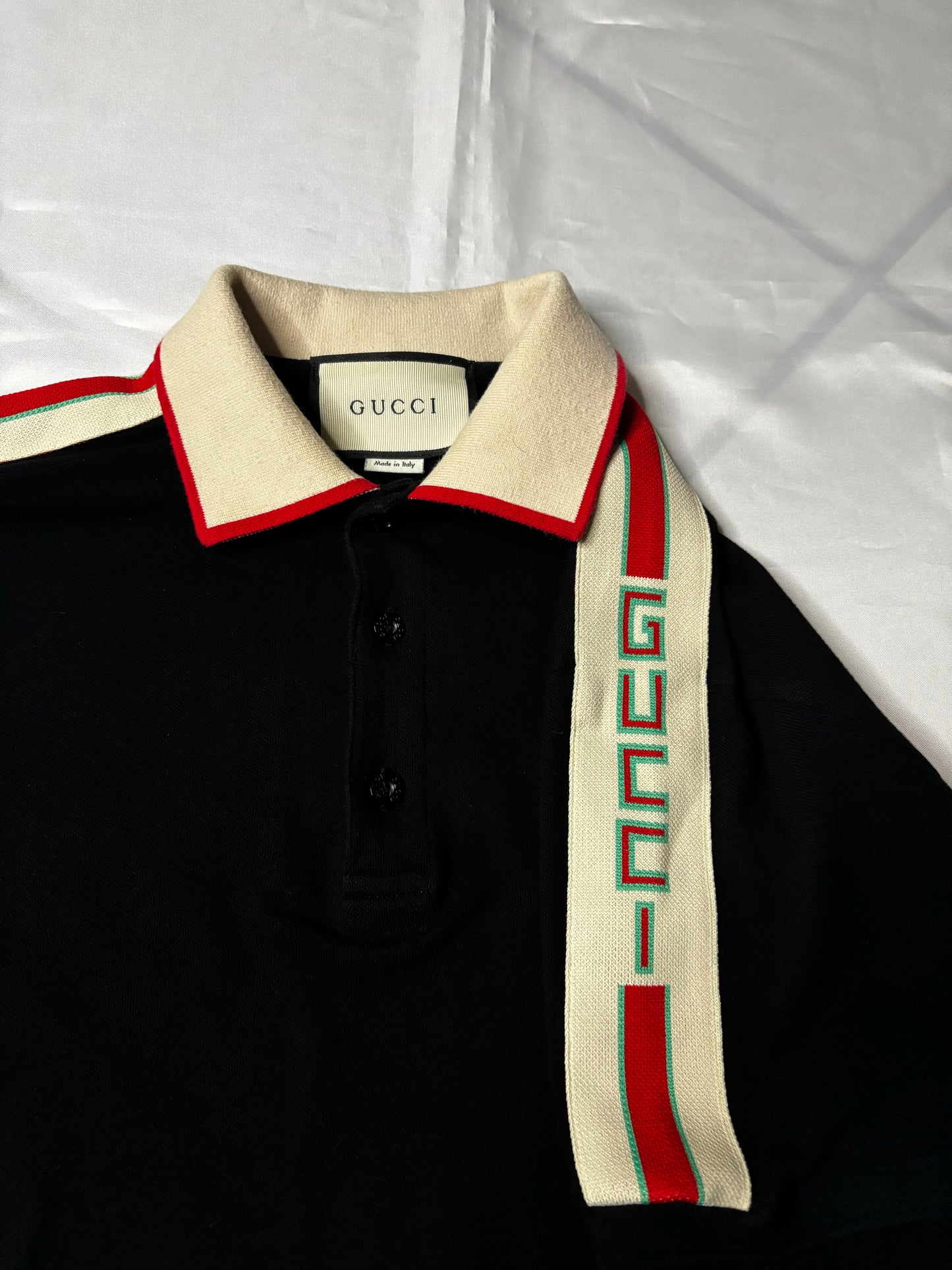 Polo Gucci-Size M-Nera-Condizioni 8,5/10