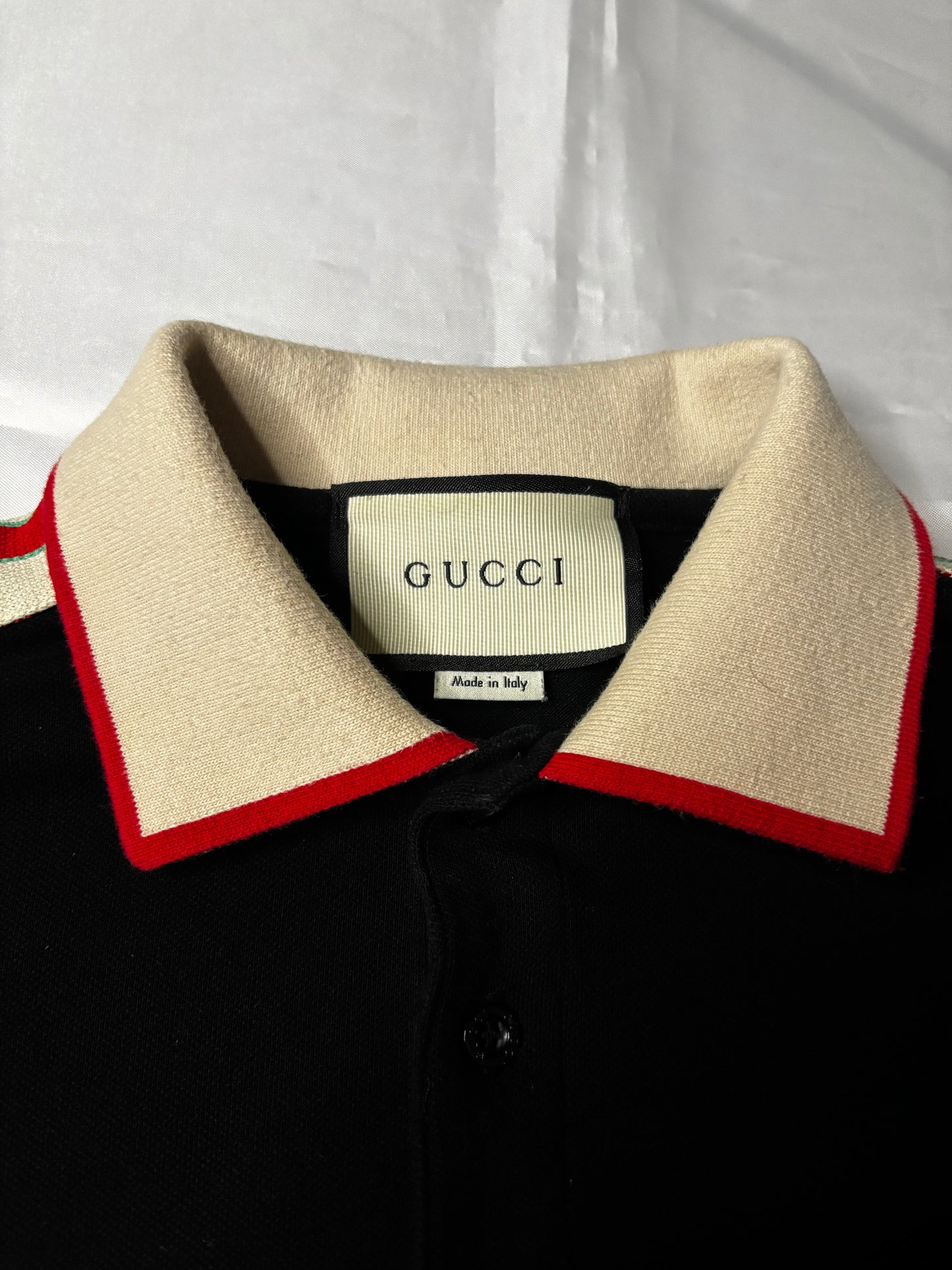 Polo Gucci-Size M-Nera-Condizioni 8,5/10