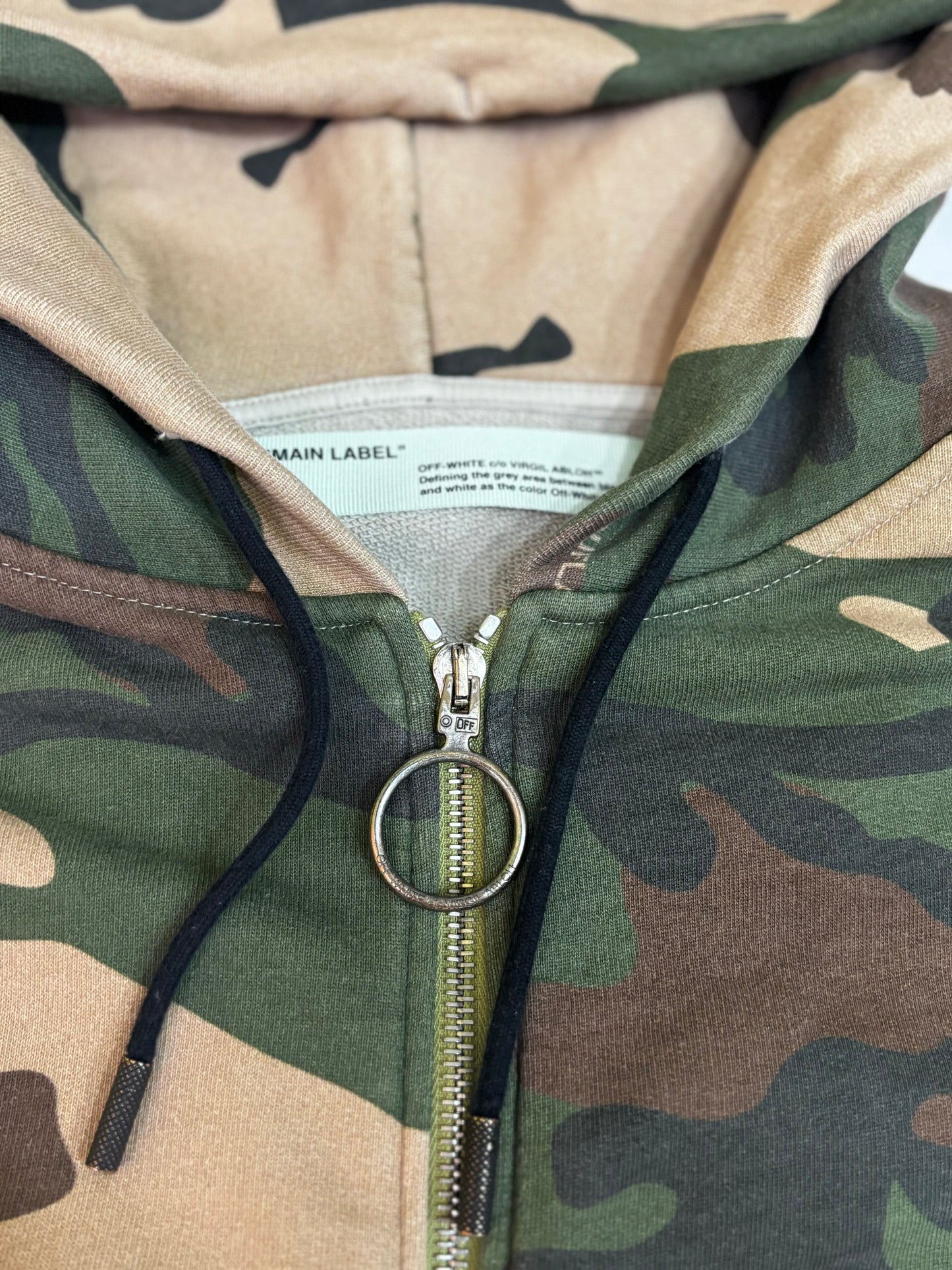 Felpa Off-White-Size M-Camo-Condizioni 9/10