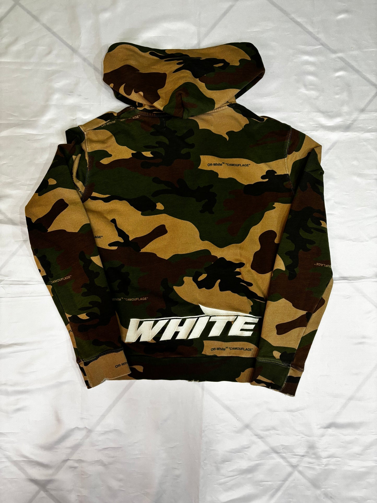 Felpa Off-White-Size M-Camo-Condizioni 9/10